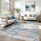 XLUEZ 6x9 Area Rugs for Living Room, Washable Modern Abstract Large Area Rug by XLUEZ