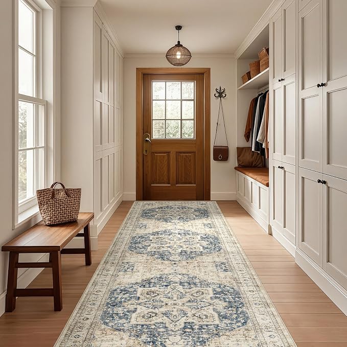 Tortania Area Rug 2x6 Runner Rugs - Image 6