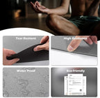 UMINEUX Large Yoga Mat for Men and Women 1/4 & 2/5 Inch Extra Thick TPE Fitness - Image 3