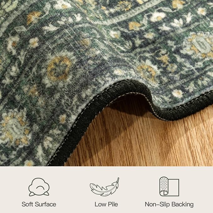 Lofus 6x9 Area Rug for Living Room, Soft Boho Carpets for Bedroom Dining Room - Image 7