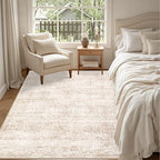 6x9 Area Rugs Living Room Rug: Washable Vintage Boho Rug No Slip Stain - Image 4