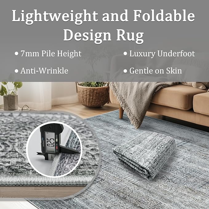 8x10 Area Rug Living Room Rugs - Image 6