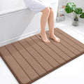 OLANLY Memory Foam Bath Mat 44x32, Super Soft Absorbent Bathroom Rugs, Quick Dry by OLANLY