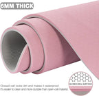 UMINEUX Large Yoga Mat for Men and Women 1/4 & 2/5 Inch Extra Thick TPE Fitness - Image 4