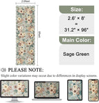 DUKINO 2.6x8 Runner Rug for Hallway, Washable Kitchen Rug - Image 2