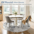 DMOYEST 6ft Round Area Rug for Living Room - Image 3