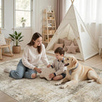 9x12 Area Rugs Living Room Rugs: Large Washable Rug - Image 7