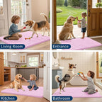 Smiry Dog Door Mat for Muddy Paws 30x20, Absorbent Dirt Trapper, Non-Slip - Image 7