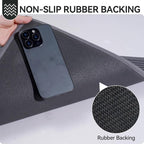 Front Door Mat 17''x30'', Non Slip Absorbent Dirt Resist Washable Low-Profile - Image 5