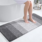 OLANLY Bathroom Runner Rugs Mat 40x20, Extra Soft Absorbent Microfiber Bath Rugs by OLANLY