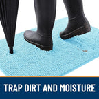 OLANLY Dog Door Mat for Muddy Paws 44x32, Absorbs Moisture and Dirt, Absorbent - Image 2