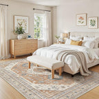 8x10 Washable Area Rug, Large Rugs - Image 7