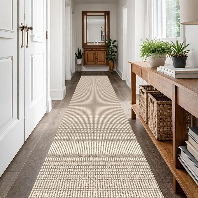 IOHOUZE Washable Runner Rug 2x12 Non Slip Rubber Backed Extra Long Hallway - Image 8