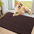 Smiry Dog Door Mat for Muddy Paws 40x24, Absorbent Dirt Trapper, Non-Slip by Smiry