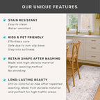 Light Gray Washable 2x8 Hallway Runners, Kitchen Runner Rug, Non-Slip & Stain - Image 7