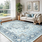 Lofus 6x9 Area Rugs for Living Room, Machine Washable Non-Slip Area Rug - Image 2