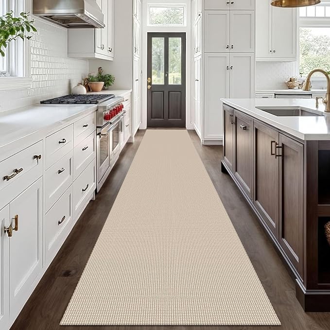 IOHOUZE Washable Exrea Long Hallway Runner Rug 3x18 Non Slip Rubber Backed - Image 7