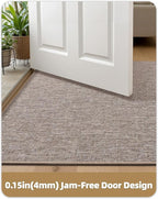 Color&Geometry Ultra Thin Indoor Door Mat 24"x36", Non Slip Rubber Backed Dirt - Image 3