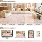 Nakagishi Area Rug Living Room Rugs: 10x14 Large Soft Machine Washable Boho - Image 9