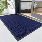 Durable Indoor Outdoor Door Mat, Non-Slip Backing, Stain and Fade Resistant by NatureiFrontDoorMat
