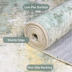BEIMO Runner Rug for Hallway Kitchen, Soft Modern Abstract Throw Rugs, Low Pile - Image 8