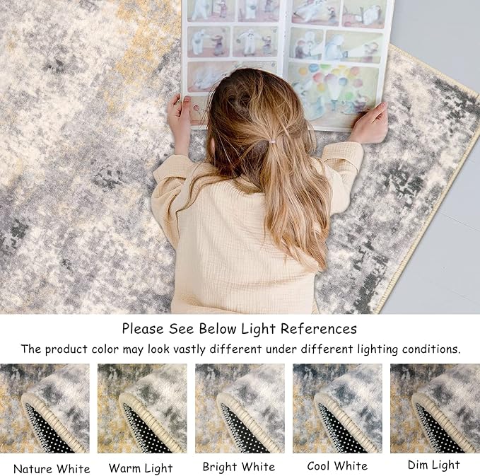 Lahome Modern Abstract Runner Rug - Image 7