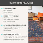Hazo Haus Washable 2x3 Entry Rug Front Door Indoor, Farmhouse Small Area Rugs - Image 7