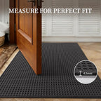 YIHOUSE Indoor Door Mat 35" x 59", Non-Slip Washable Entryway Mat, Dirt Trapper - Image 6