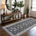 Hallway Washable Runner Rug by HYHAOYUNLAI