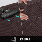 HIYARD Sturdy Front Door Mat, Absorbent Muddy Dirt Resist Welcome Door Mats - Image 7