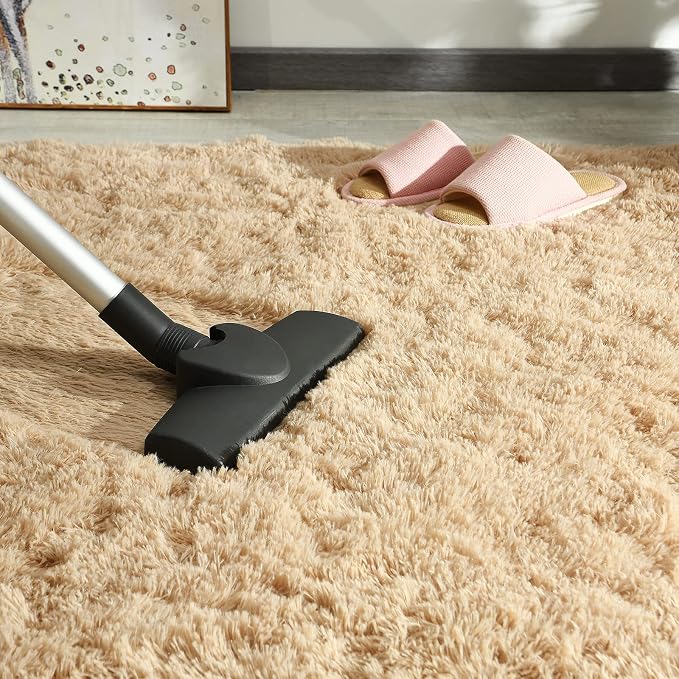 Andecor Soft Extra Large Area Rugs, 9x12 Indoor Shaggy Plush Rug - Image 5