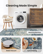 AMADA HOMEFURNISHING 2x6 Washable Runner Rug, Low-Profile Kitchen Rugs - Image 5
