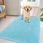 OLANLY Dog Door Mat for Muddy Paws 44x32, Absorbs Moisture and Dirt, Absorbent by OLANLY