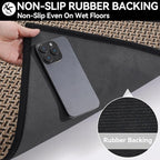 Indoor Door Mat Dirt 36x60 Resistant and Absorbent, Non-Slip Rubber Backing - Image 6