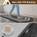 COSY HOMEER Kitchen Rugs and Mats 24"x59" Non Slip Kitchen Mats - Image 4