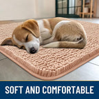 Smiry Dog Door Mat for Muddy Paws 70x24, Absorbent Dirt Trapper, Non-Slip - Image 2