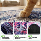Hompet Cat Litter Mat 2 Pack, 54x54 Large Machine Washable Trapping Mats - Image 5