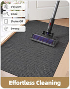 Color&Geometry Ultra-Thin Indoor Door Mat, Washable Doormat - Image 8
