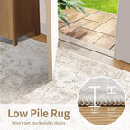 Rugxara Washable Area Rug for Living Room, Vintage Boho Rugs for Office - Image 6