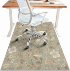 36"x48" Office Chair Mat for Hardwood Tile Floor, Under Desk Carpet Protector by BESBLEE