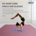 MRO Extra Large Yoga Mat, Soft for Women and Men Fitness, stretching - Image 5