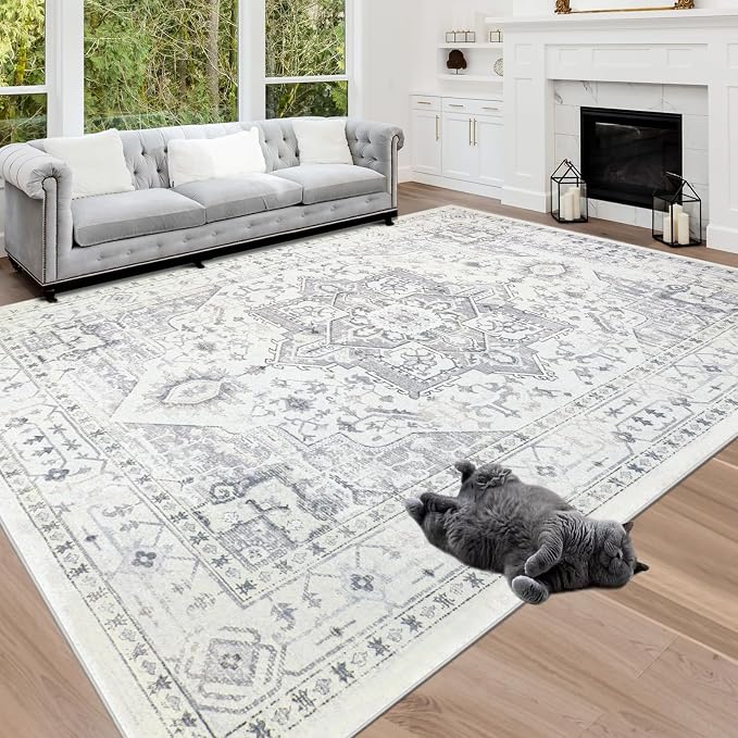 Srugn Area Rug 8x10 Washable Area Rugs - Image 9