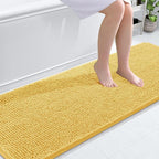 OLANLY Bathroom Runner Rugs 70x24, Extra Soft Absorbent Chenille Bath Rugs by OLANLY