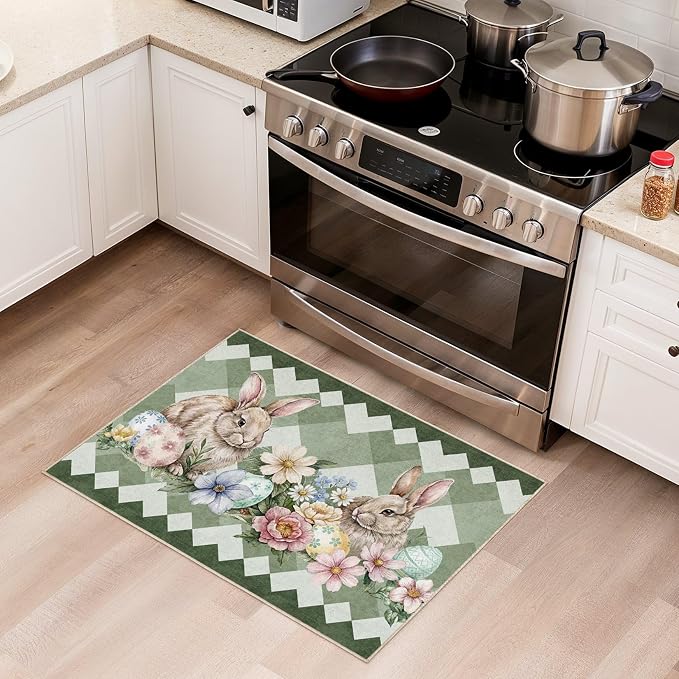 cotiled Area Rug for Living Room, Washable Non-Slip Large Area Rug, Indoor - Image 4