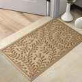 HIYARD Front Door Mat, Absorbent Dirt Trapping Welcome Door Mat Indoor Outdoor by HIYARD