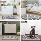 Buganda Large Indoor Door Mat, Dirt-Resistant and Absorbent Doormat, Low - Image 6