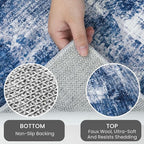 IOHOUZE Abstract Runner Rug 3x18 Ft Washable Runners - Image 4