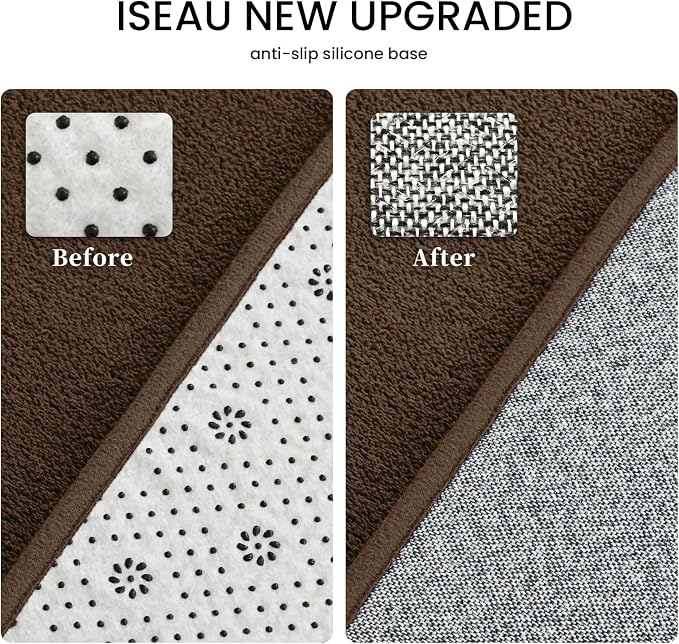 ISEAU 4x6 Rug for Bedroom, Soft Memory Foam Carpet - Image 2