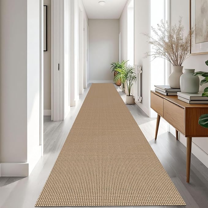 IOHOUZE Washable Exrea Long Hallway Runner Rug 2.6x18 Rubber Backed Kitchen - Image 8