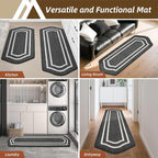 COSY HOMEER Kitchen Rugs and Mats 24"x59" Non Slip Kitchen Mats - Image 5